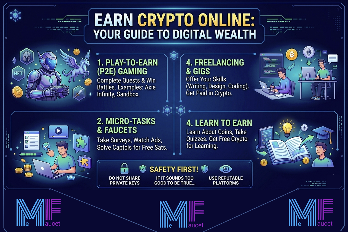 How to Earn Crypto Online: A Beginner’s Guide to Digital Wealth